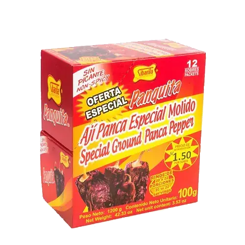 Aji Especial Panquita Gigante Sibarita 100 Gr x 12 Sobres