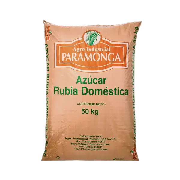 Azucar Rubia Domestica Paramonga 50Kg