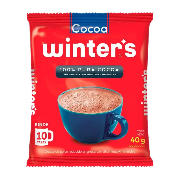 Cocoa Winters 40Gr x 12 Sobres