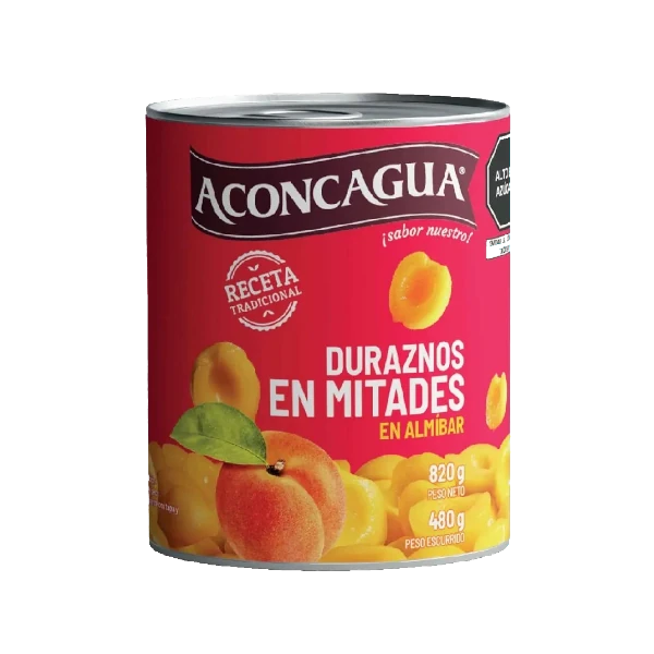 Conserva De Durazno Aconcagua 822Gr