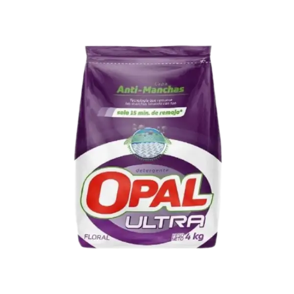 Detergente Opal Ultra Bolsa 4Kg
