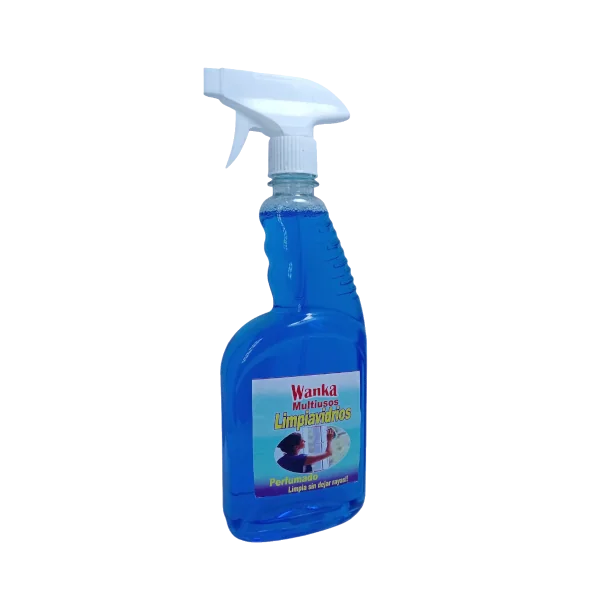 Dispensador Liquido Limpiavidrio Wanka 650Ml Perfumado Con Gatillo