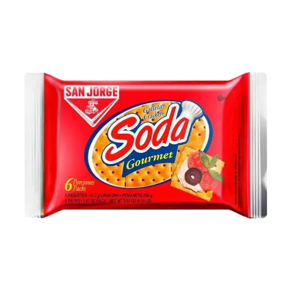 Galleta Soda Gourmet San Jorge 250Gr