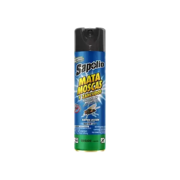 Insecticida Sapolio Mata Moscas Y Zancudos Sp 360Gr