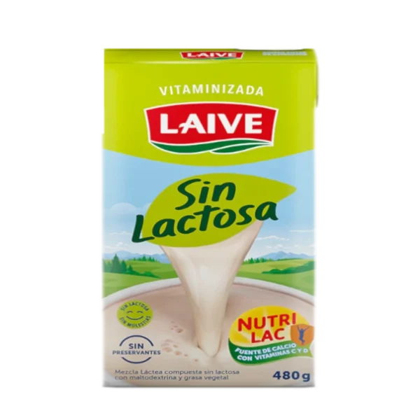 Mezcla Lactea Laive Sin Lactosa 480Gr