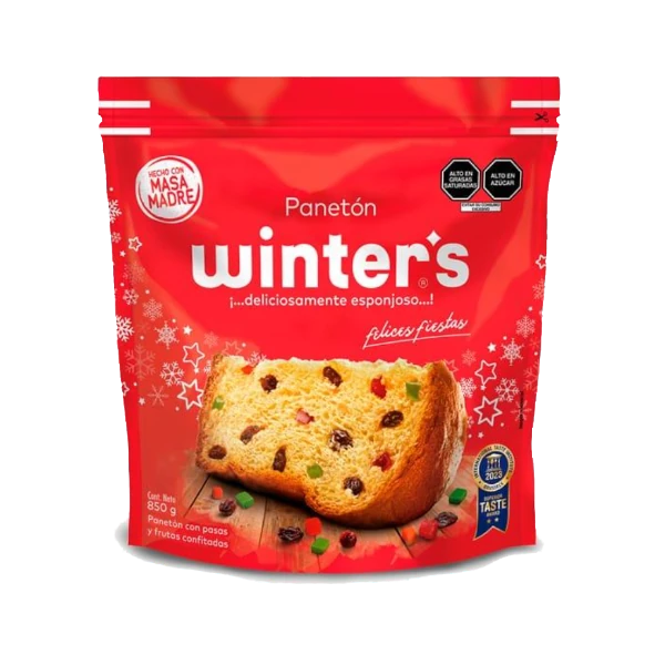 Paneton Winters Bolsa 850Gr
