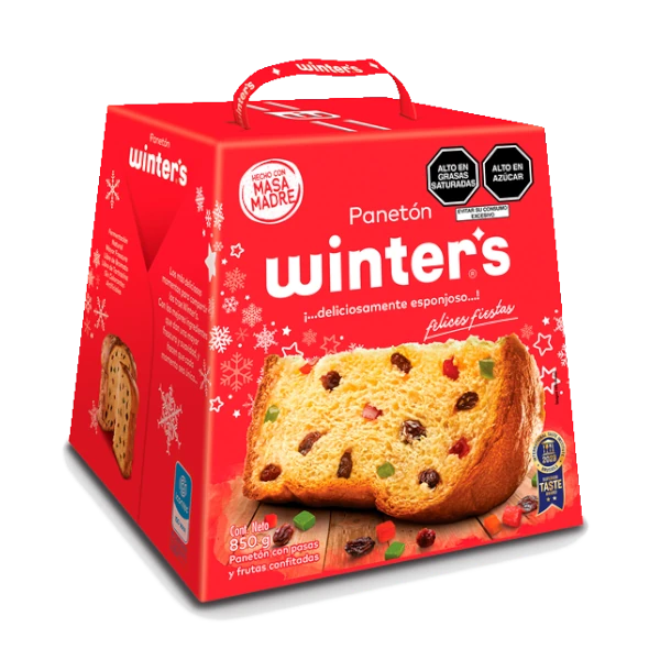 Paneton Winters Caja 850Gr