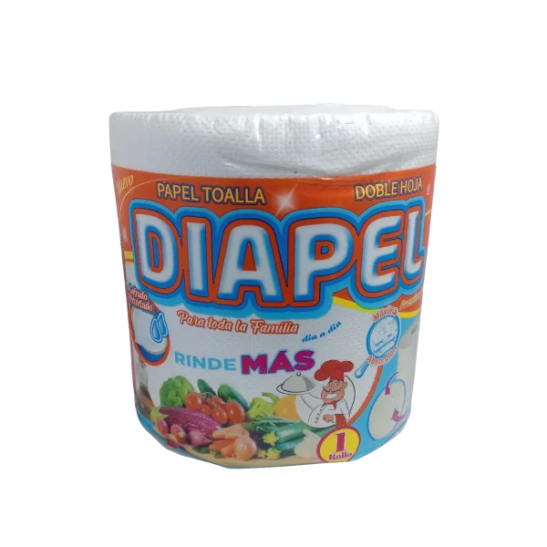 Papel Toalla Diapel Cono Doble Hoja Familiar