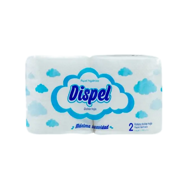 Papel Toalla Dispel Cono Doble Hoja Familiar