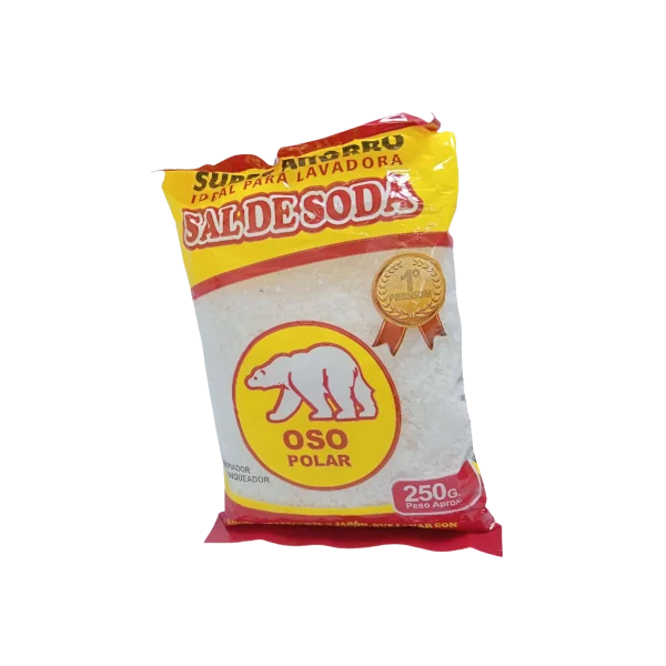 Sal De Soda Oso Polar Bolsa 250Gr x 40 Und