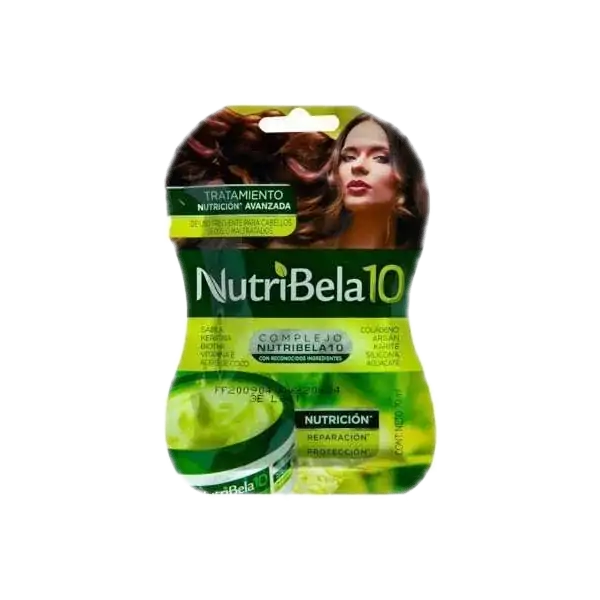 Tratamiento Nutribela 10 Nutricion 27Ml Tira x 6 Sobres