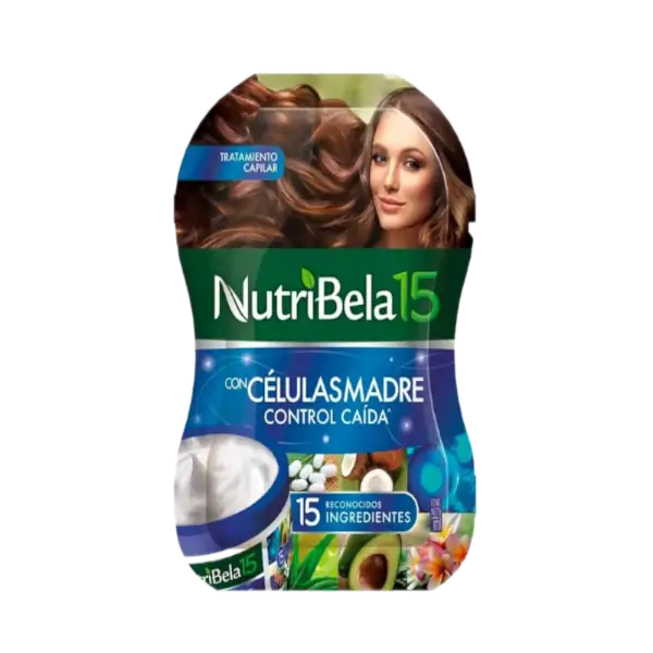 Tratamiento Nutribela 15 Celulas Madre 27Ml Tira x 6 Sobres